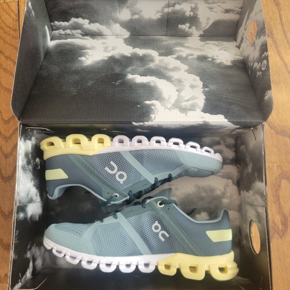 On Running Shoes Cloudflow Sea/Limelight 6.5 - Picture 5 of 5